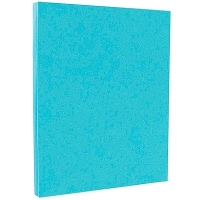 Cheap 💯 Jam® Smooth Brite Hue Cover Cardstock Paper JAM Paper® Bright Color Cardstock, 8.5 X 11, 65lb Blue Recycled, 50/pack (101899) 😍 - Image 2