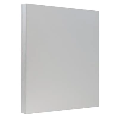 Best deal 🥰 Card Stock JAM Paper® Vellum Bristol 110lb Index Colored Cardstock, 8.5 X 11 Coverstock, Grey, 50 Sheets/Pack (16932846) 💯 - Image 2