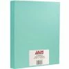 Outlet 🛒 Jam® Cardstock Paper JAM Paper® Matte Cardstock, 8.5" X 11", 130lb Turquoise, 25/pack 🤩