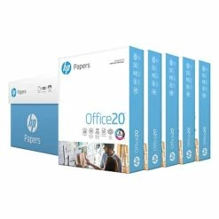 Discount ❤️ HP Multipurpose Paper HP Office20 8.5" X 11" Multipurpose Paper, 20 Lbs., 92 Brightness, 2500/Carton (HPC8511C) ❤️