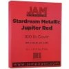 Wholesale 🧨 Jam® StardPack Metallic Cover Cardstock JAM Paper® Metallic Cardstock, 8.5 X 11, 110lb Stardream Metallic Jupiter Red, 50/pack (173SD8511JU285) 💯