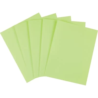 Hot Sale 🛒 Colored Paper Staples Brights Multipurpose Paper, 20 Lbs., 8.5" X 11", Bright Green, 500/Ream (25206) 😀