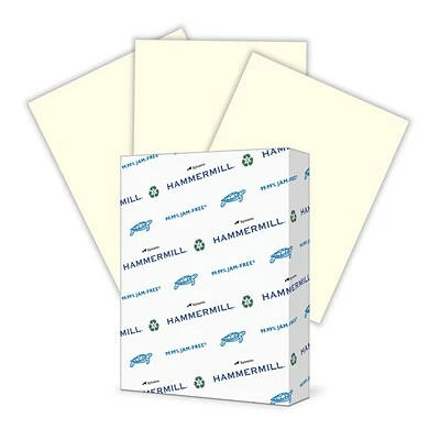 Budget 🔥 HammerMill Paper 🔨 Hammermill Recycled Fore® MP Color Paper, LETTER-size, 20 Lb., Cream, 8 1/2" X 11", 500 Sheets/Ream 🛒