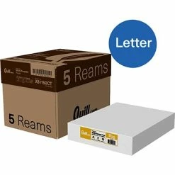 Best reviews of 🔔 Copy & Printer Paper Quill Brand® 8.5" X 11" Premium Multipurpose Paper, 20 Lbs., 97 Brightness, 5 Reams/CT (X81150CT) 🥰