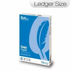 Coupon 👏 Quill Brand® Copy Paper Quill Brand® 11" X 17" Copy Paper, 20 Lbs., 92 Brightness, 500 Sheets/Ream (7201117) ⌛