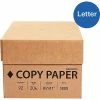 Hot Sale ⭐ Unbranded Economy Copy Paper 8.5" X 11" Copy Paper, 20 Lbs., 92 Brightness, 500 Sheets/Ream, 10 Reams/Carton (324791) ❤️