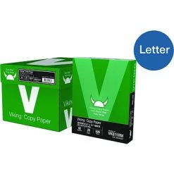 Budget 👏 Copy & Multipurpose Paper Dura-Ship™ Viking™ 8.5" X 11" Poly Wrap Copy Paper, 20 Lbs., 92 Brightness, 500 Sheets/Ream, 10 Reams/Carton (2855198) 🤩