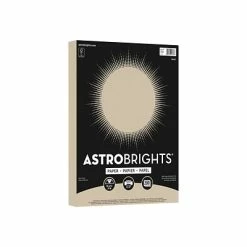 Promo 🤩 Astrobrights Multipurpose Colored Paper, 24 Lbs., 8.5" X 11", Kraft, 200 Sheets/Ream (91669) 😀