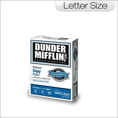 Best Pirce 😀 Featured Design Copy Paper Dunder Mifflin Copy Paper, 8-1/2" X 11", 92 Bright, 20 LB, 8 Reams Of 500 Sheets 🌟 - Image 2