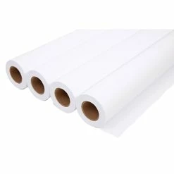 Buy 😍 Staples Wide Format Inkjet Paper & Film Wide-Format CAD Bond Paper, 20lb, 42" X 150', 4 Rolls 🛒