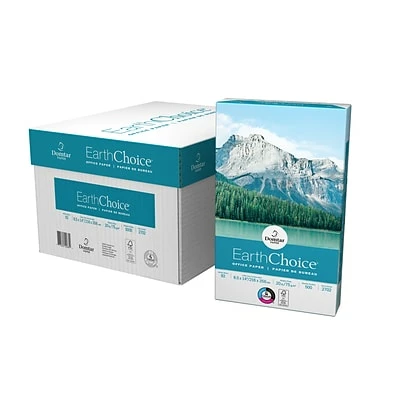 Cheap 🎉 Domtar Earthchoice® Copy Paper EarthChoice 8.5" X 14" Multipurpose Paper, 20 Lbs., 92 Brightness, 500 Sheets/Ream, 10 Reams/Carton (2702) 😀 - Image 2