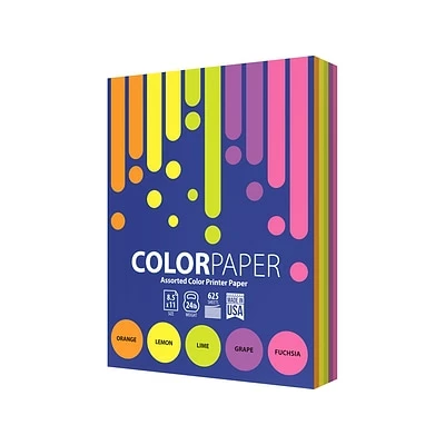 Flash Sale 🥰 Copy & Multipurpose Paper Domtar 8.5" X 11" Color Printer Paper, 24 Lbs., 625 Sheets/Ream (4045) 🔥
