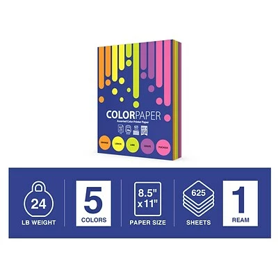 Flash Sale 🥰 Copy & Multipurpose Paper Domtar 8.5" X 11" Color Printer Paper, 24 Lbs., 625 Sheets/Ream (4045) 🔥 - Image 2