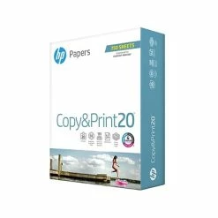 Buy 🔥 Copy & Multipurpose Paper HP Copy&Print20 8.5" X 11" Multipurpose Paper, 20 Lbs., 92 Brightness, 750 Sheets/Ream (200030) 👍