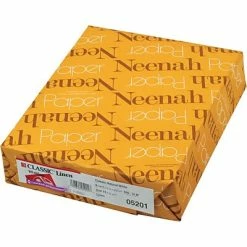 Hot Sale 😉 Neenah Paper Resume/Cotton Letterhead Paper Neenah Classic® Linen Premium Writing Paper, Classic Natural White (NEE05201) ⭐