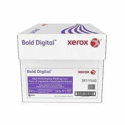 Budget 😉 Xerox® Business Multipurpose Paper Xerox Bold Digital 8.5" X 11" Paper, 24 Lbs., 98 Brightness, 500 Sheets/Ream, 10 Reams/Carton (3R11540) 🛒