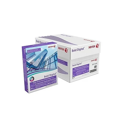 Budget 😉 Xerox® Business Multipurpose Paper Xerox Bold Digital 8.5" X 11" Paper, 24 Lbs., 98 Brightness, 500 Sheets/Ream, 10 Reams/Carton (3R11540) 🛒 - Image 4